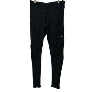 Nike Black Leggings Zipper Legs‎ XS